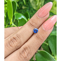 0.67 Ct. Blue Sapphire from Ceylon (Sri Lanka) Life Style