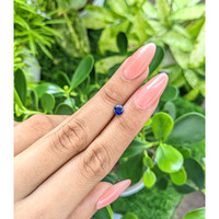 0.54 Ct. Blue Sapphire from Ceylon (Sri Lanka) Life Style
