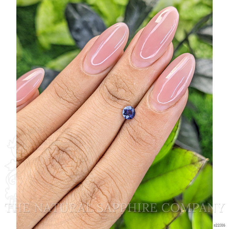 0.41 Ct. Color Change Sapphire from Ceylon (Sri Lanka)