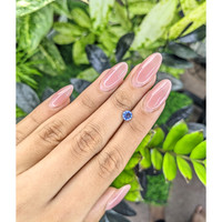 0.75 Ct. Blue Sapphire from Ceylon (Sri Lanka) Life Style