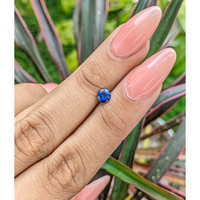 0.52 Ct. Blue Sapphire from Ceylon (Sri Lanka) Life Style