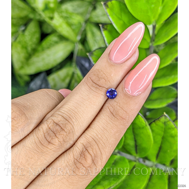 0.62 Ct. Color Change Sapphire from Ceylon (Sri Lanka)