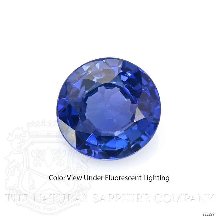 0.38 Ct. Blue Sapphire from Ceylon (Sri Lanka)