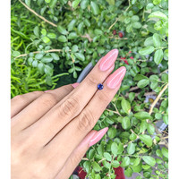 0.62 Ct. Blue Sapphire from Ceylon (Sri Lanka) Life Style