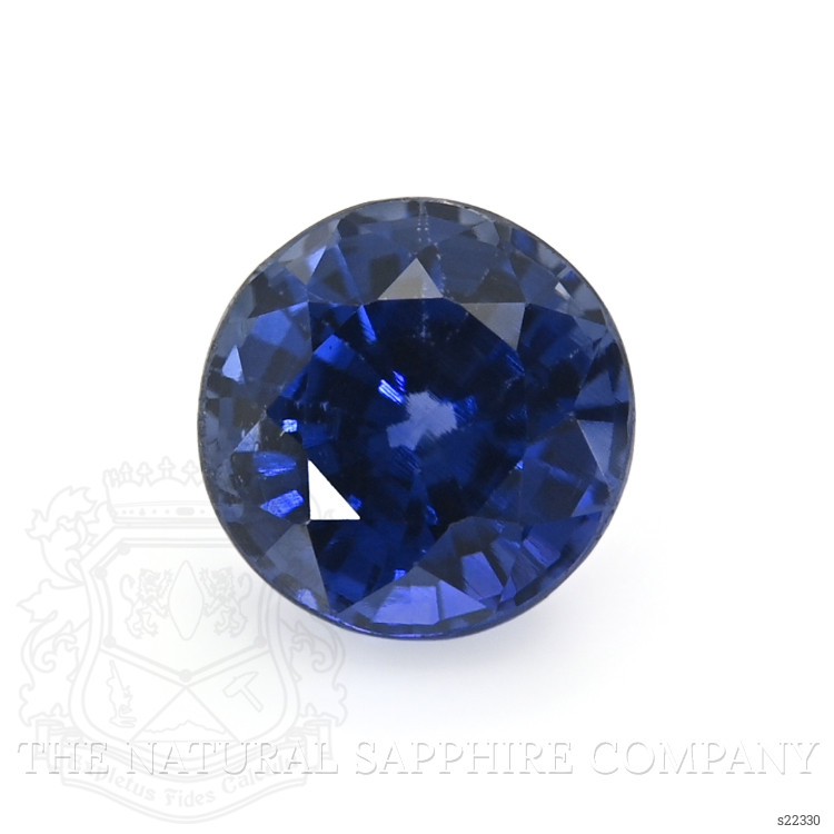 0.71 Ct. Blue Sapphire from Ceylon (Sri Lanka)