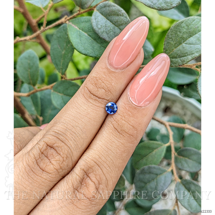 0.50 Ct. Blue Sapphire from Ceylon (Sri Lanka)