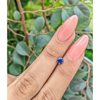 0.51 Ct. Blue Sapphire from Ceylon (Sri Lanka) Life Style