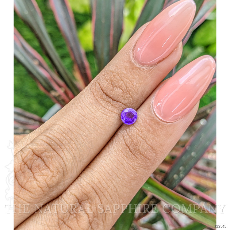 0.48 Ct. Color Change Sapphire from Ceylon (Sri Lanka)