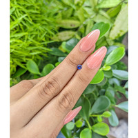 0.27 Ct. Color Change Sapphire from Ceylon (Sri Lanka) Life Style