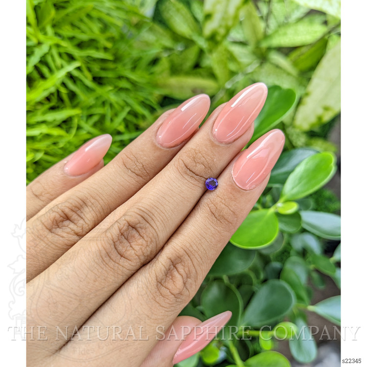 0.27 Ct. Color Change Sapphire from Ceylon (Sri Lanka)