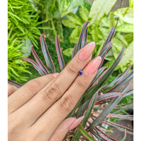 0.42 Ct. Blue Sapphire from Ceylon (Sri Lanka) Life Style