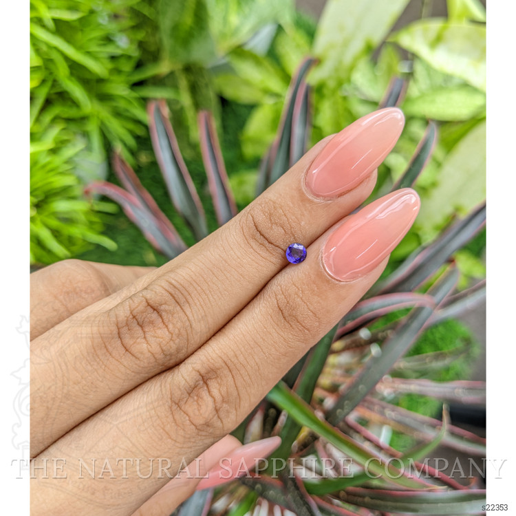 0.31 Ct. Color Change Sapphire from Ceylon (Sri Lanka)