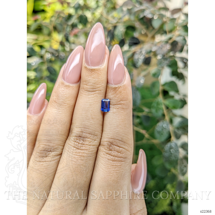 0.60 Ct. Blue Sapphire from Ceylon (Sri Lanka)