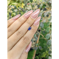 0.60 Ct. Blue Sapphire from Ceylon (Sri Lanka) Life Style