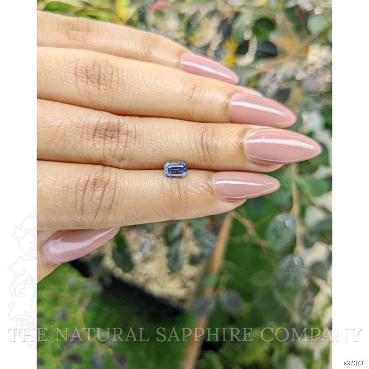 0.85 Ct. Blue Sapphire from Ceylon (Sri Lanka)
