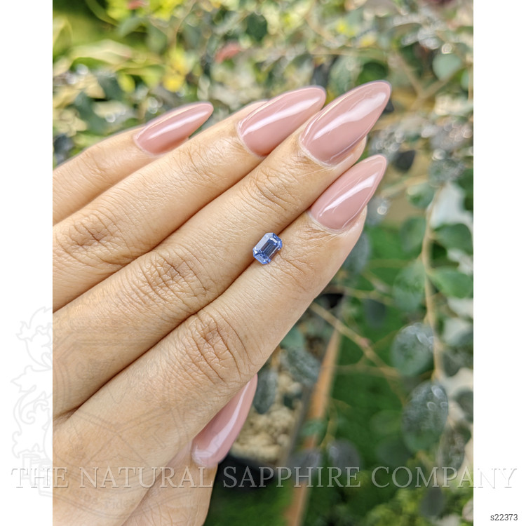 0.85 Ct. Blue Sapphire from Ceylon (Sri Lanka)