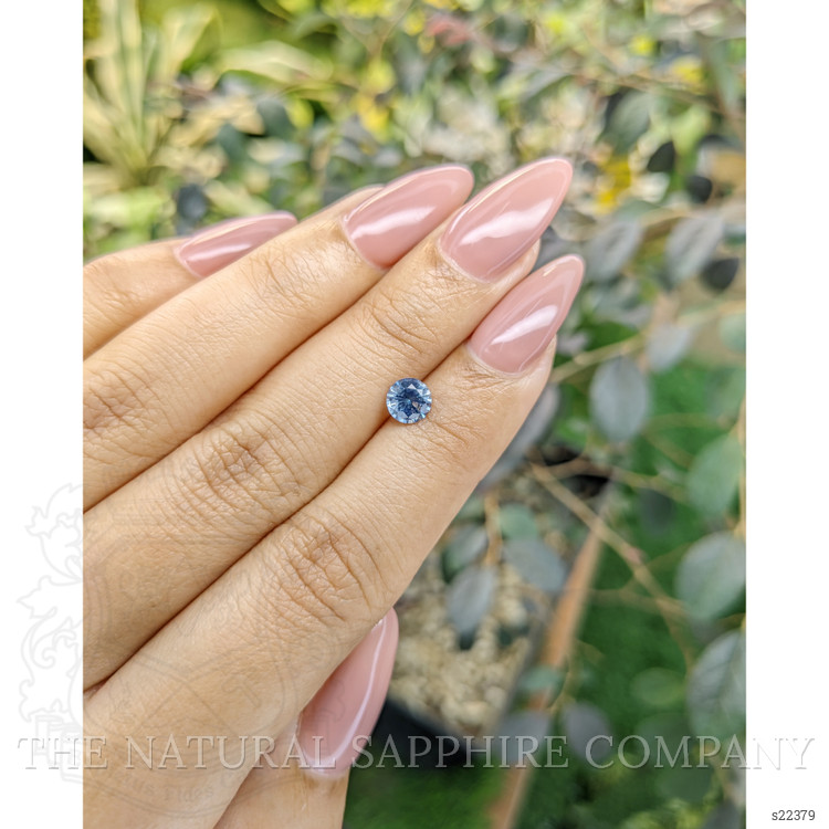 0.80 Ct. Blue Sapphire from Ceylon (Sri Lanka)