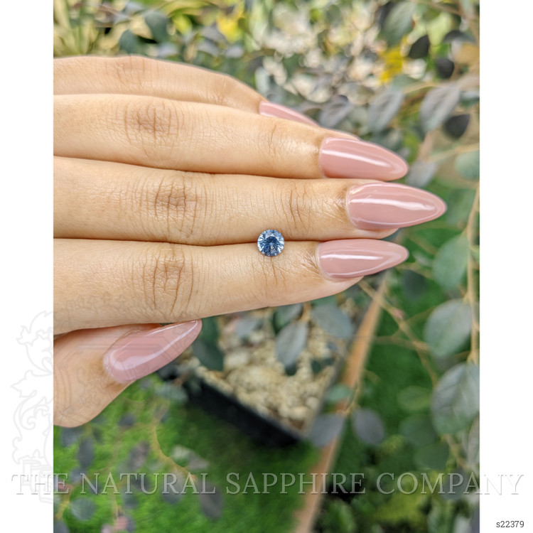 0.80 Ct. Blue Sapphire from Ceylon (Sri Lanka)