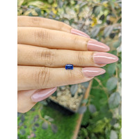 0.72 Ct. Blue Sapphire from Ceylon (Sri Lanka) Life Style