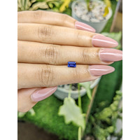 0.72 Ct. Blue Sapphire from Ceylon (Sri Lanka) Life Style