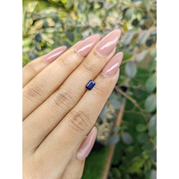 0.62 Ct. Blue Sapphire from Ceylon (Sri Lanka) Life Style
