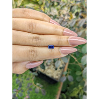 0.71 Ct. Blue Sapphire from Ceylon (Sri Lanka) Life Style
