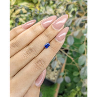 0.63 Ct. Blue Sapphire from Ceylon (Sri Lanka) Life Style