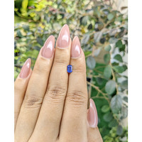 0.68 Ct. Blue Sapphire from Ceylon (Sri Lanka) Life Style