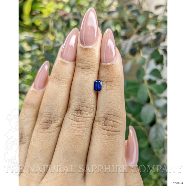 0.70 Ct. Blue Sapphire from Ceylon (Sri Lanka)
