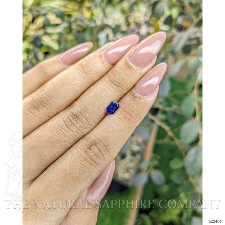0.70 Ct. Blue Sapphire from Ceylon (Sri Lanka)
