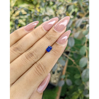 0.66 Ct. Blue Sapphire from Ceylon (Sri Lanka) Life Style