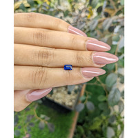 0.66 Ct. Blue Sapphire from Ceylon (Sri Lanka) Life Style