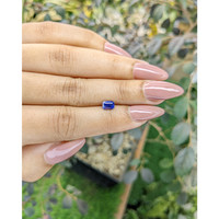 0.71 Ct. Blue Sapphire from Ceylon (Sri Lanka) Life Style