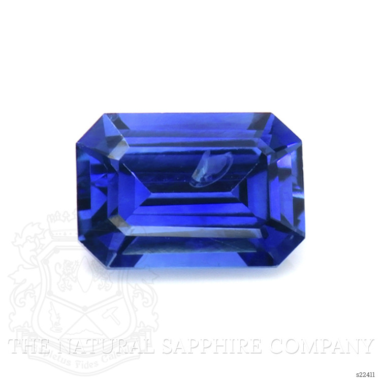 0.83 Ct. Blue Sapphire from Ceylon (Sri Lanka)