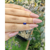 0.61 Ct. Blue Sapphire from Ceylon (Sri Lanka) Life Style