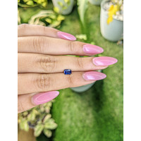 0.70 Ct. Blue Sapphire from Ceylon (Sri Lanka) Life Style