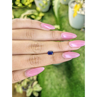 0.73 Ct. Blue Sapphire from Ceylon (Sri Lanka) Life Style