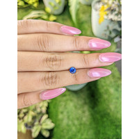 0.80 Ct. Blue Sapphire from Ceylon (Sri Lanka) Life Style