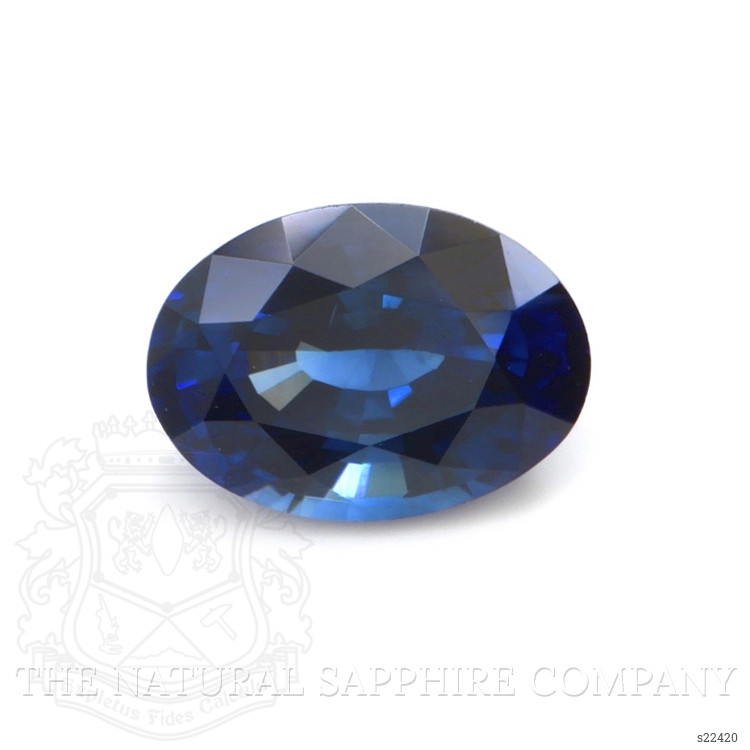 0.95 Ct. Blue Sapphire from Ceylon (Sri Lanka)