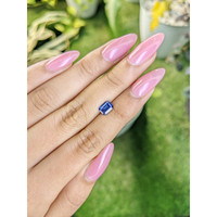 0.94 Ct. Blue Sapphire from Ceylon (Sri Lanka) Life Style