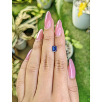 0.97 Ct. Blue Sapphire from Ceylon (Sri Lanka) Life Style