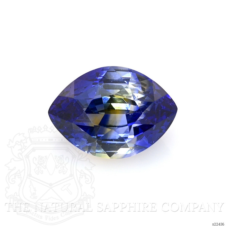 3.41 Ct. Bi Color Sapphire from Ceylon (Sri Lanka)