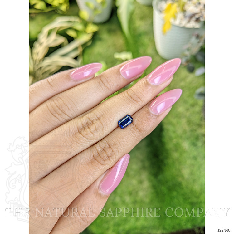 1.40 Ct. Blue Sapphire from Ceylon (Sri Lanka)