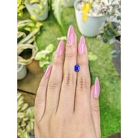 1.48 Ct. Blue Sapphire from Ceylon (Sri Lanka) Life Style