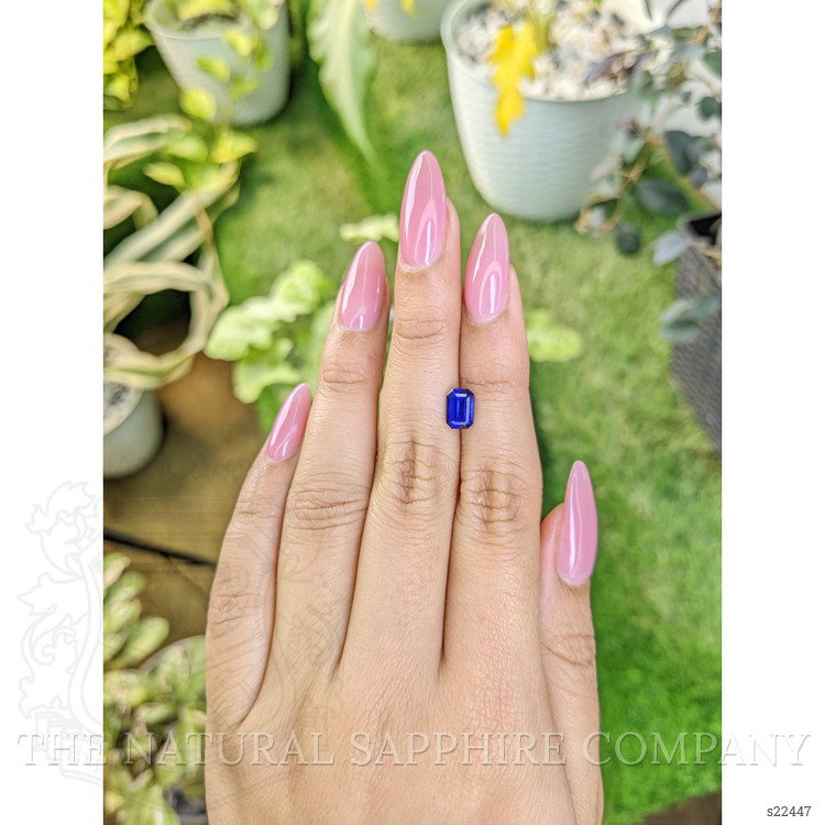 1.48 Ct. Blue Sapphire from Ceylon (Sri Lanka)