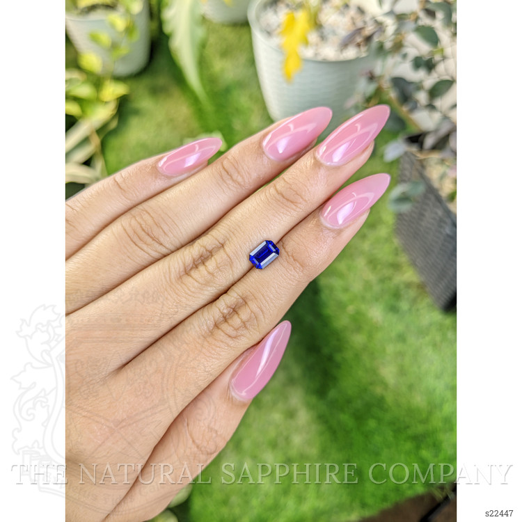 1.48 Ct. Blue Sapphire from Ceylon (Sri Lanka)