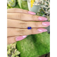 1.48 Ct. Blue Sapphire from Ceylon (Sri Lanka) Life Style