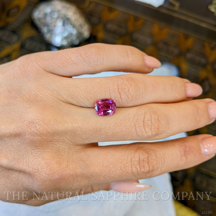 2.71 Ct. Purplish Pink Sapphire from Vietnam