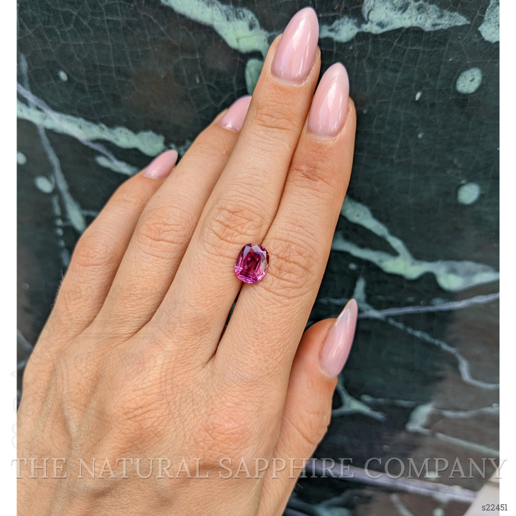 2.71 Ct. Purplish Pink Sapphire from Vietnam