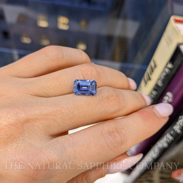4.10 Ct. Blue Sapphire from Ceylon (Sri Lanka)